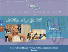 Tablet Screenshot of janellehoyland.com